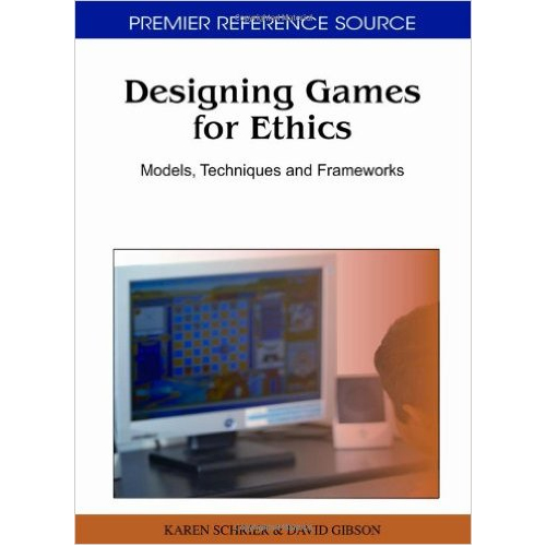 Book Cover, Designing Games for Ethics